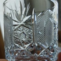 Кристални чаши, снимка 5 - Антикварни и старинни предмети - 34978845