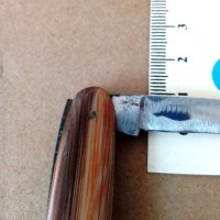 Старо Немско джобно ножче Solingen ножка Солинген, снимка 5 - Антикварни и старинни предмети - 30194067