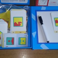 ТОП! Два модела Дървени блокчета - мозайка пъзел + рисуване с 60 карти, снимка 9 - Образователни игри - 38551623