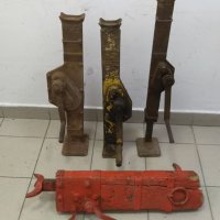 Стари механични крикове тип 'Латерна', снимка 1 - Антикварни и старинни предмети - 35409947