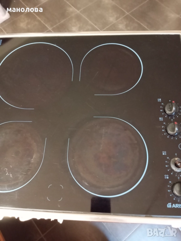 продавам керамичен плот ARISTON, снимка 1