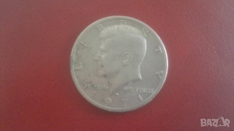 1971 Kennedy Half Dollar, монета, снимка 1