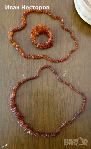 Бижута от кехлибар , снимка 1
