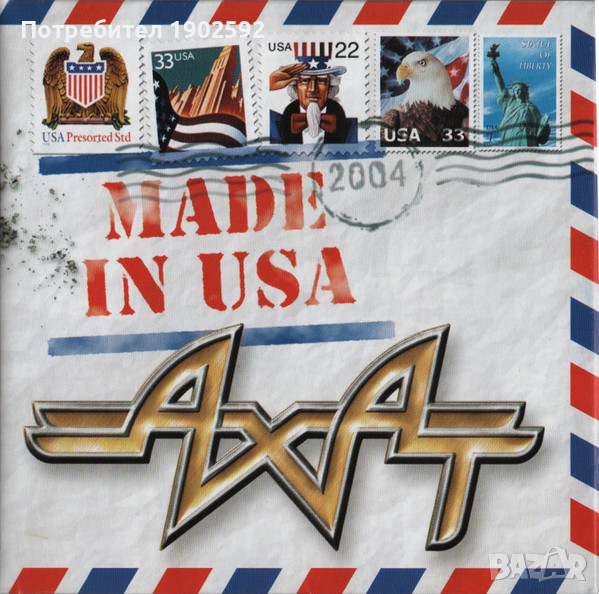  Ахат ‎– Made In USA , снимка 1
