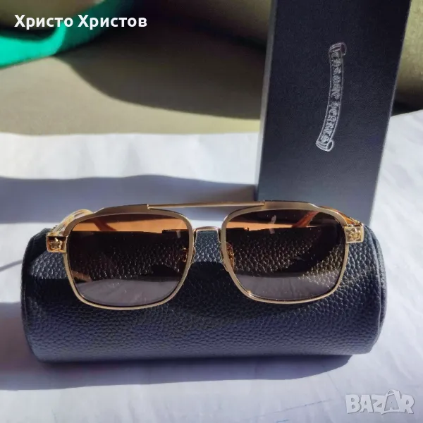 Мъжки луксозни слънчеви очила Chrome Hearts DO NAD GO, снимка 1