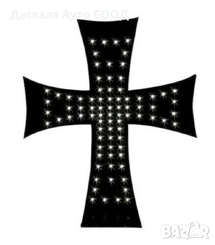 Светещ ЛЕД LED диоден кръст БЯЛО 24V , LK81V24W , снимка 1