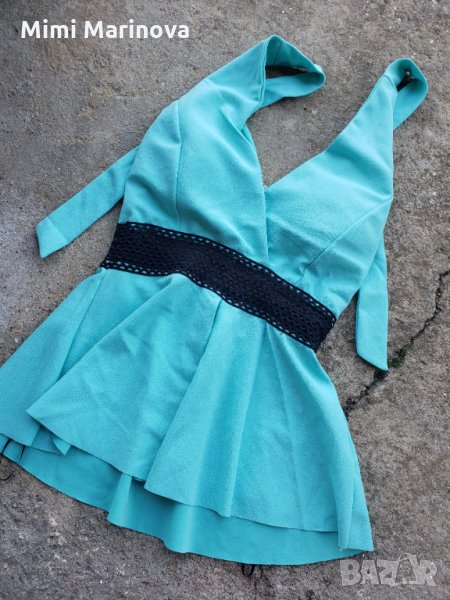 🔝 Последен Топ с дантела  и гол гръб🔝 Размер-С,М, снимка 1