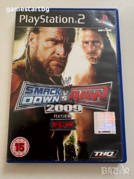 WWE Smack Down vs Raw 2009 за PS2, снимка 1