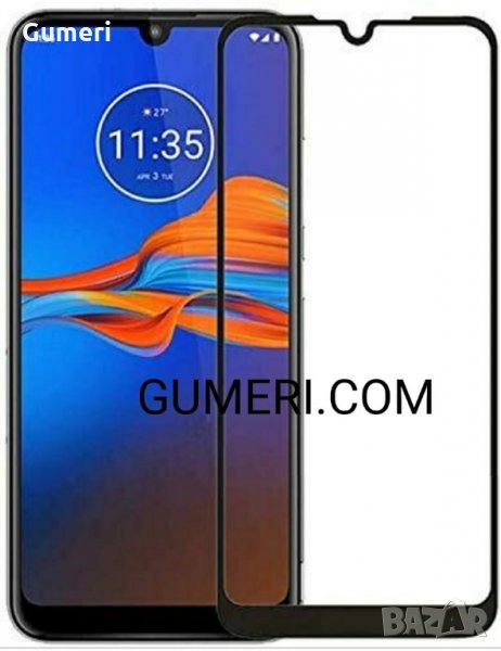 Motorola Moto E7 (2020) 5D стъклен протектор за целия екран, снимка 1
