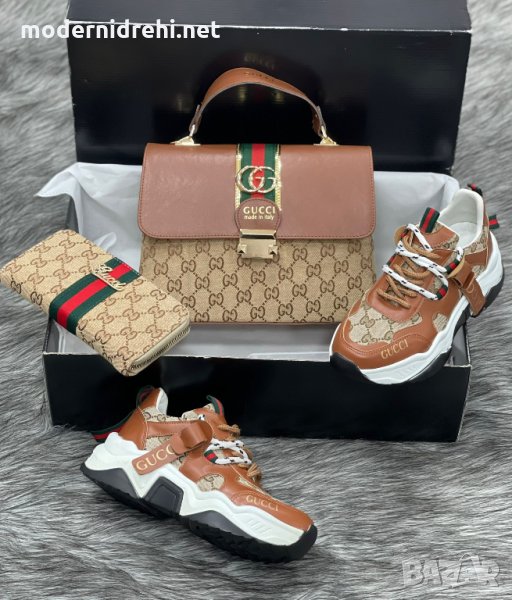 Дамски спортни обувки портфейл и чанта Gucci код 181, снимка 1