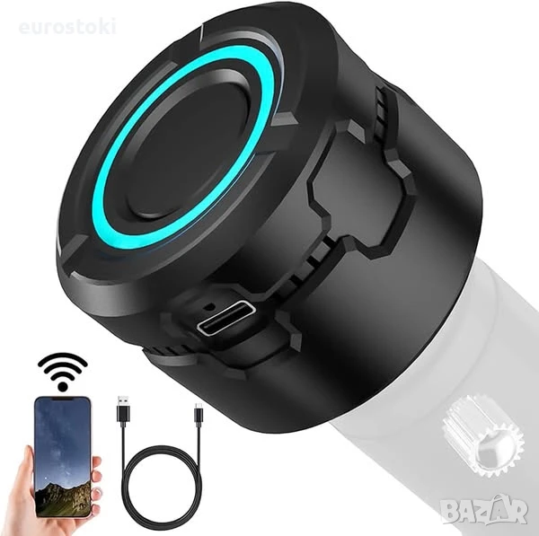 Andoer Безжичен цифров WiFi окуляр за телескоп с камера 4K видеозапис, заснемане на снимки, снимка 1