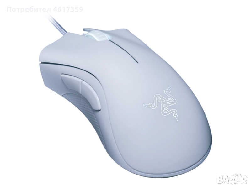 ГЕЙМЪРСКА МИШКА RAZER DEATHADDER ESSENTIAL MOUSE WHITE , снимка 1
