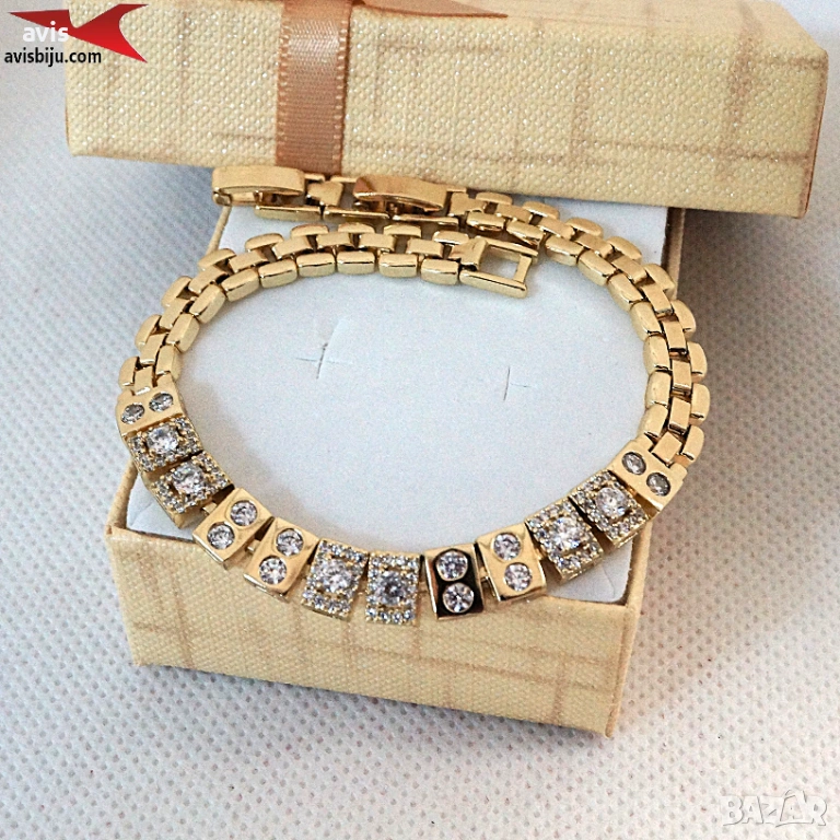 Гривна с 14К златно покритие 234840, снимка 1