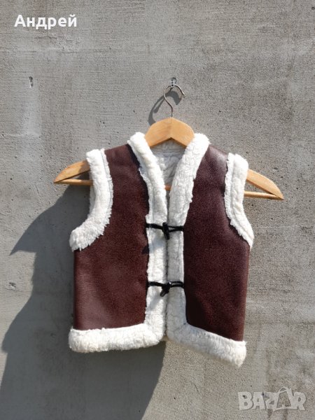 Стар детски етно елек,елече , снимка 1