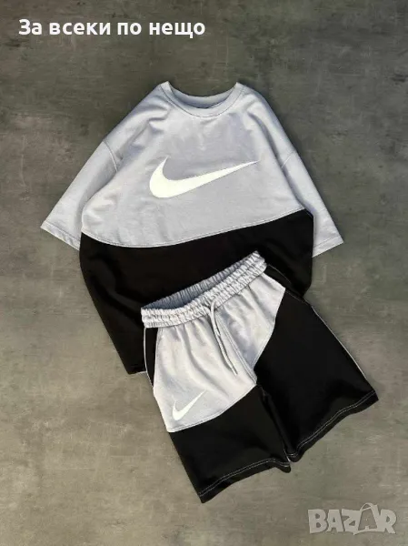 Nike Мъжки Летен Екип Тениска И Къси Панталонки👕🩳Мъжки Къс Комплект Найк - 13 Цвята Код LFS486, снимка 1