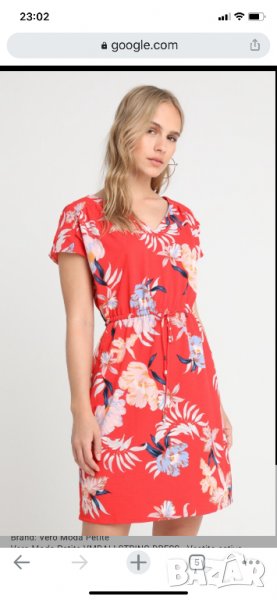 Vero Moda нова флорална рокля Л/ХЛ, снимка 1