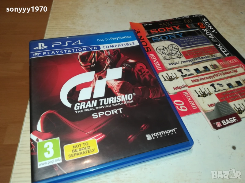SONY PS4 GAME GRAN TURISMO 0610251048, снимка 1