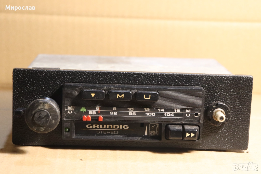 GRUNDIG WKC  2025??  РЕТРО  АВТО РАДИО КАСЕТОФОН (1975), снимка 1