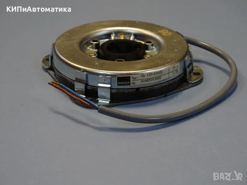 Електромагнитна спирачка Binder 76 131-12B00 Electromagnetic Brake 19V, 1.73A, снимка 1