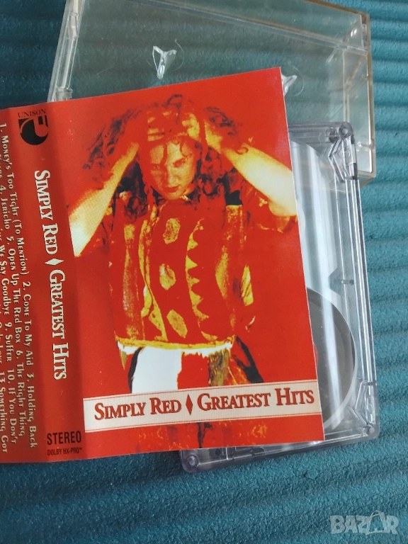 Simply Red - Greatest Hits - аудио касета музика Unison / Унисон , снимка 1