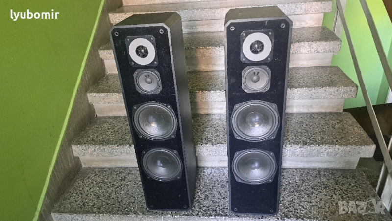 Sat-200 Немски тонкалони с 6,5 инчови баси., снимка 1