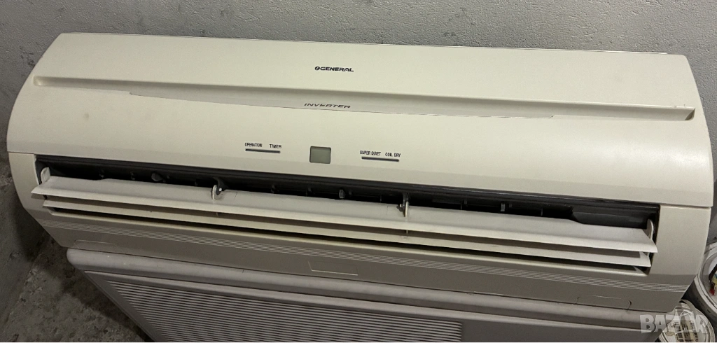 Климатик - General - ASH12LSBCW - за части, снимка 1