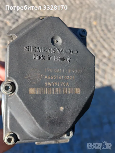 Дросел клапа за Ssangyong Actyon 2.0xdi, снимка 1