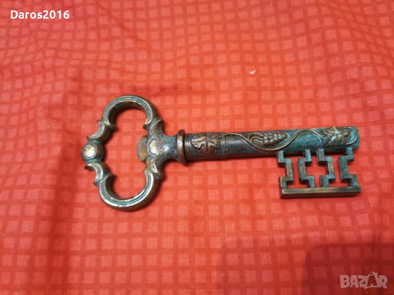 Стар бронзов тирбушон , снимка 1