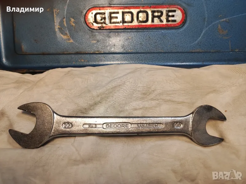 GEDORE двустранни гаечни ключове. Виж видове в описанието., снимка 1