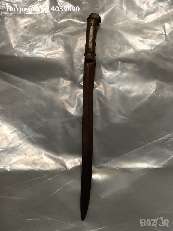 Стар кован нож каракулак, снимка 1