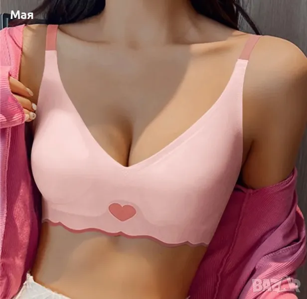 10 лева нов безшевен сутиен размер S, снимка 1