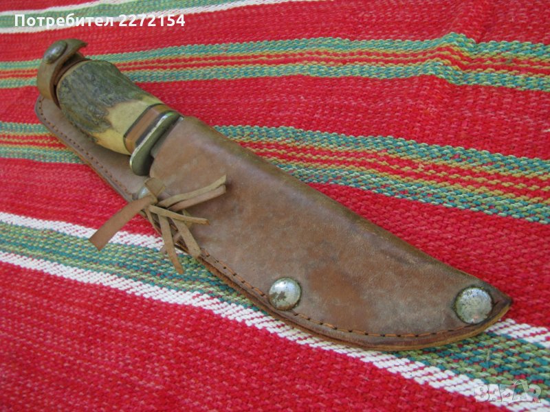 Немски ловен нож с трион, снимка 1