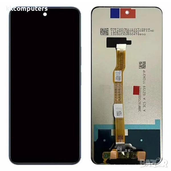 LCD Дисплей и Тъч Скрийн за vivo iQOO Z9x 5G / Y200t 5G / Y200i 5G / Y58 5G / T3x, снимка 1