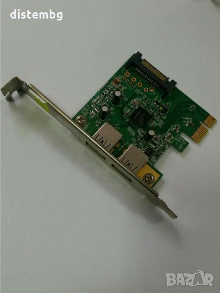 Разширителна карта HP  2 порта USB 3.0 Pci-e, снимка 1