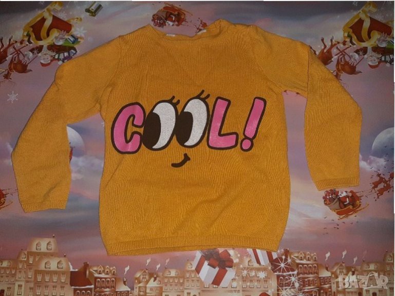 Детски пуловер, 3-4г , снимка 1