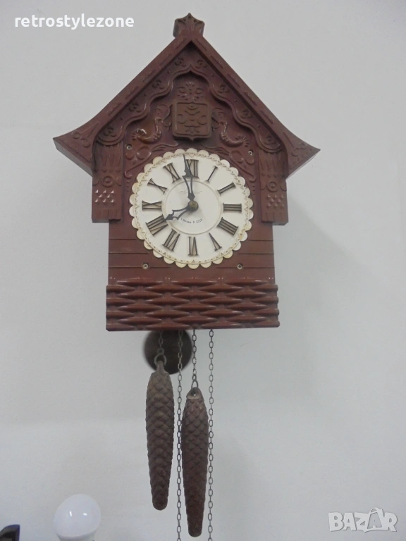 № 8473 Стар руски стенен часовник МАЯК  , снимка 1