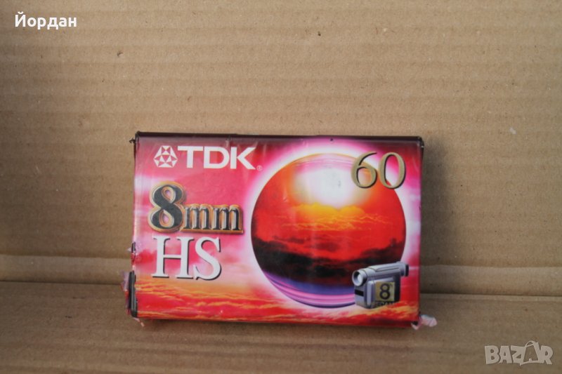Касета за камера ''TDK HS 60 '' 8 пинач, снимка 1
