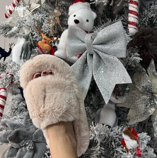 Пухкави пантофи, снимка 1