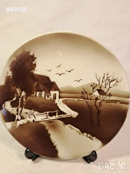 холандска декоративна порцеланова чиния 22/2, снимка 1