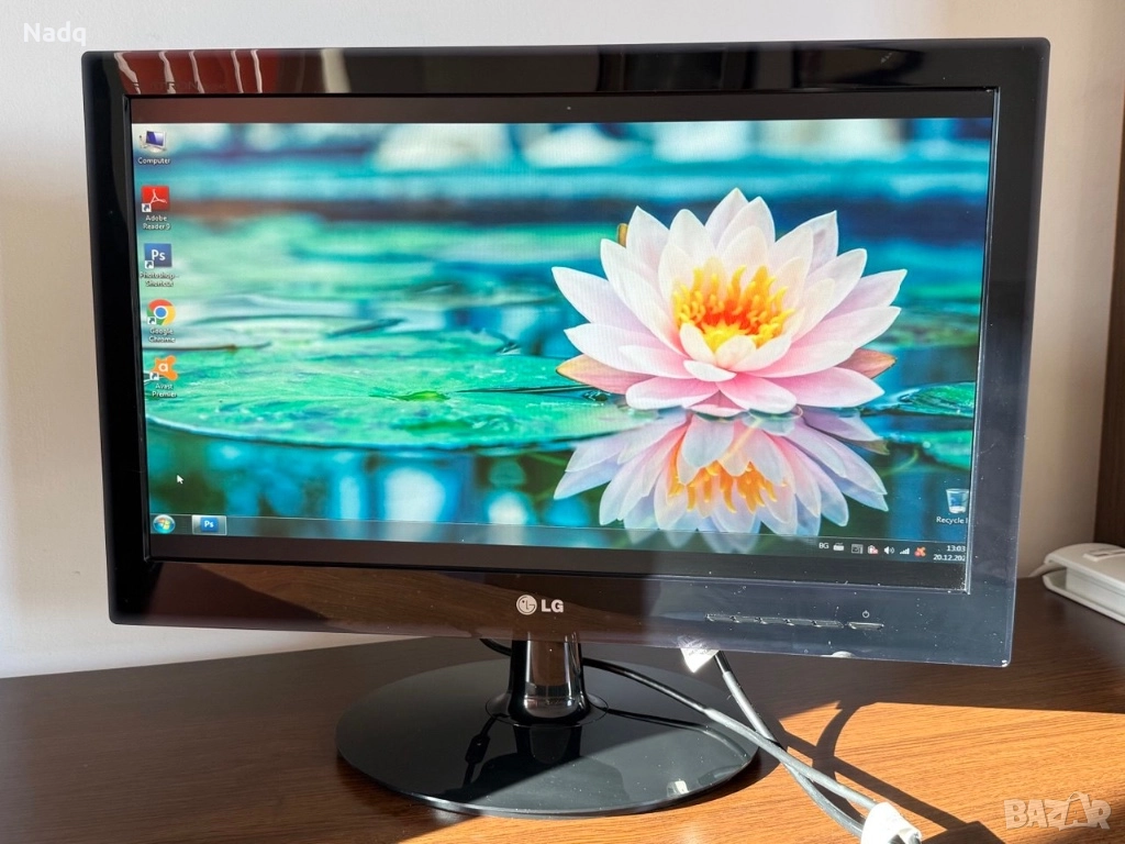 Монитор LG W2240S – 22” Full HD – Отлично състояние, снимка 1