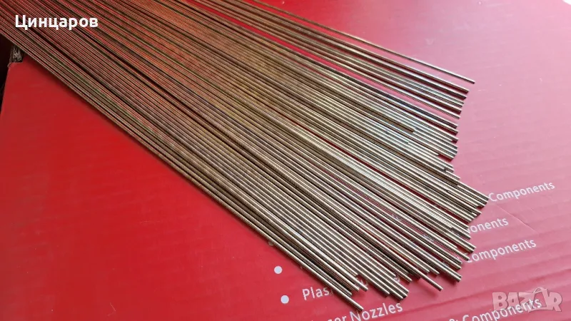 Сребърен припой,припой без кадмий Необмазан с флюс, гол.Диаметър 2мм.Дължина 500мм., снимка 1