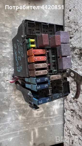 Контролен Модул (Бушонно Табло BSI / BSM ) за Opel Antara - PA66-TD30, снимка 1