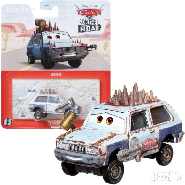 Оригинална количка Cars  JEREMY / Disney / Pixar, снимка 1