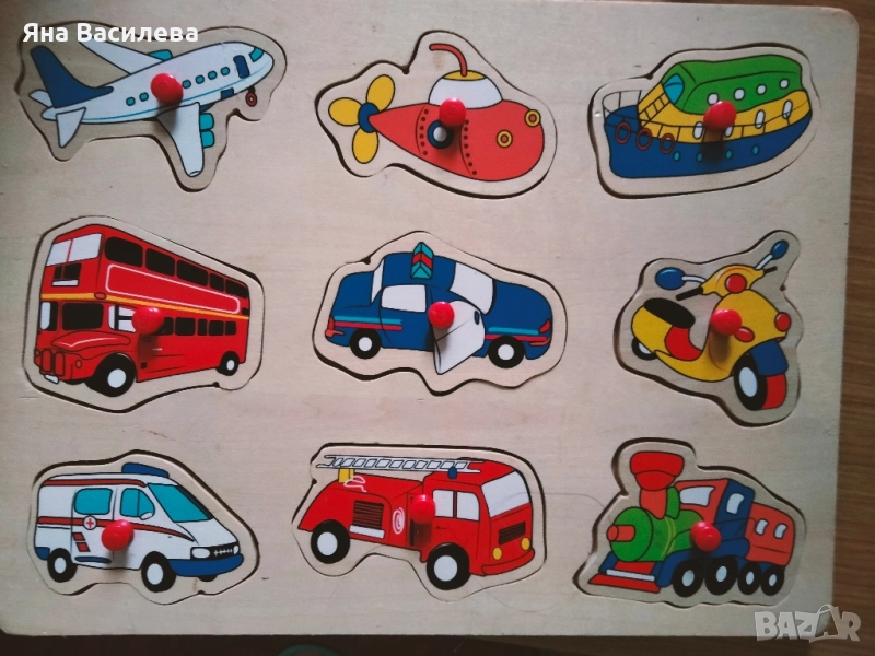 Детски играчки - колички, влакче, монтесори играчки, снимка 1