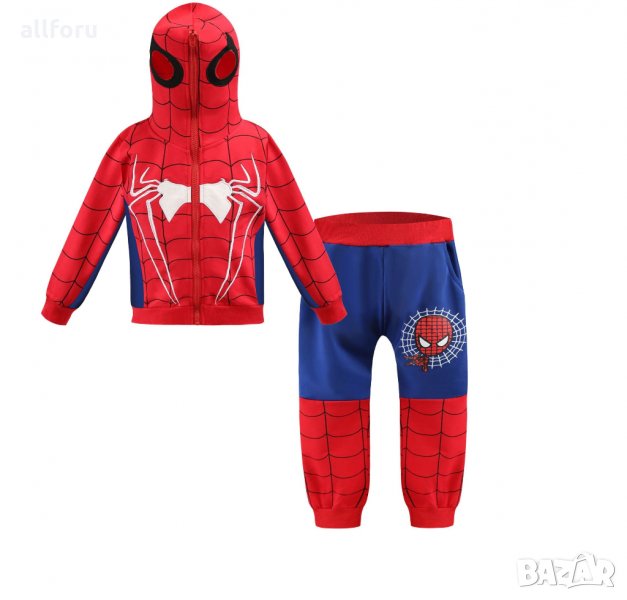 Комплект Спайдърмен Spiderman анцуг детски екип Спайдермен анцунг с ...