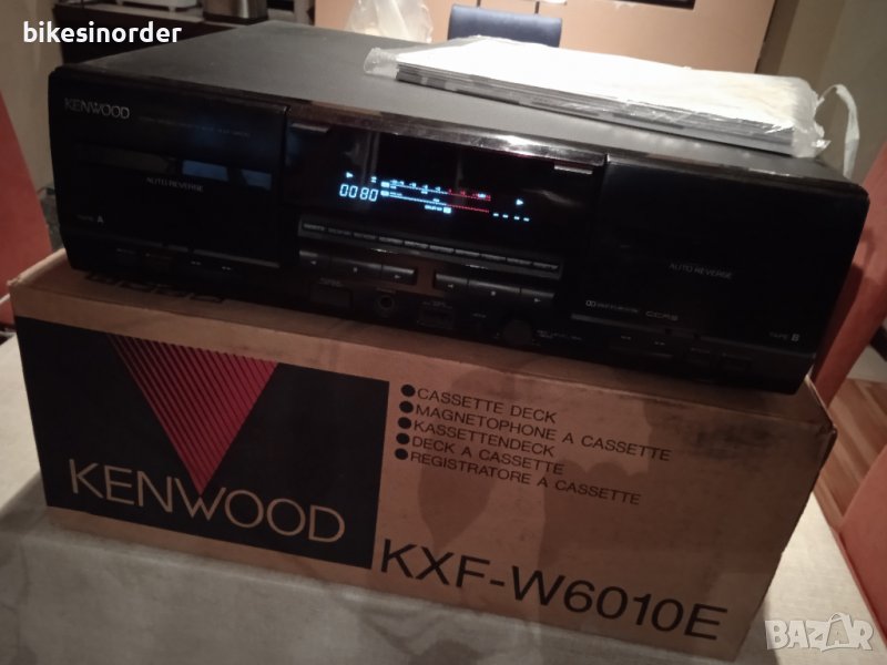 KENWOOD KXF-W6010E висок клас двукасетен дек , снимка 1