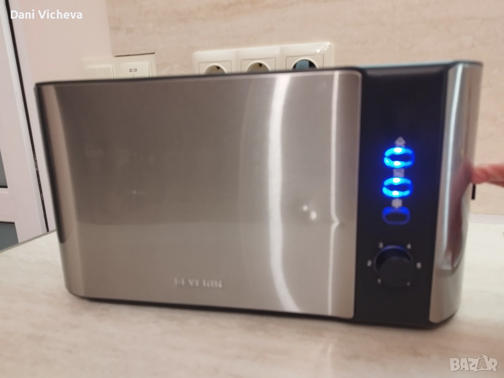 Тостер Severin AT 2590 1400W Сребрист, снимка 1