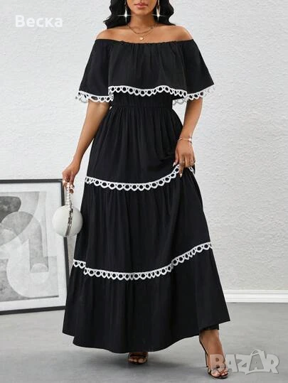 Рокля на волани, снимка 1