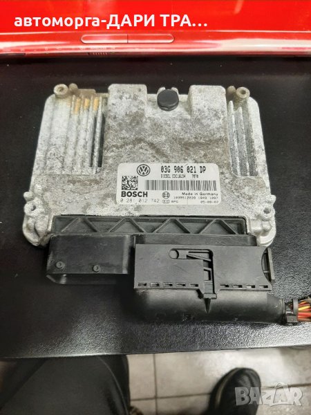 Компютър за ДВГ на Фолксваген Пасат 6 1.9ТДИ 105к.с.BKC, снимка 1