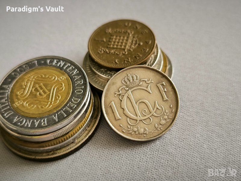 Монета - Люксембург - 1 франк | 1964г., снимка 1